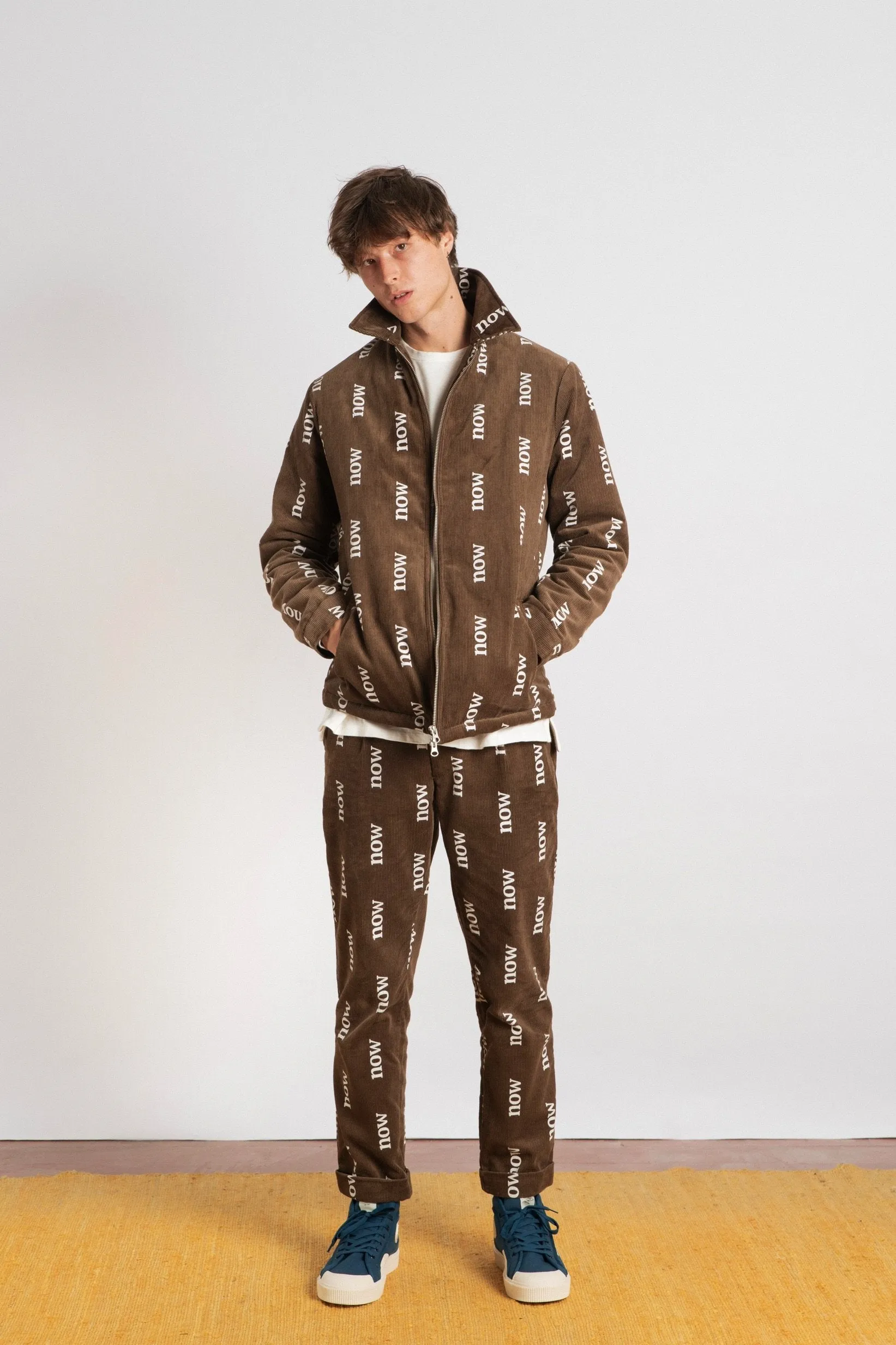 SPECIAL EDITION CORDUROY PANTS BROWN TABACCO