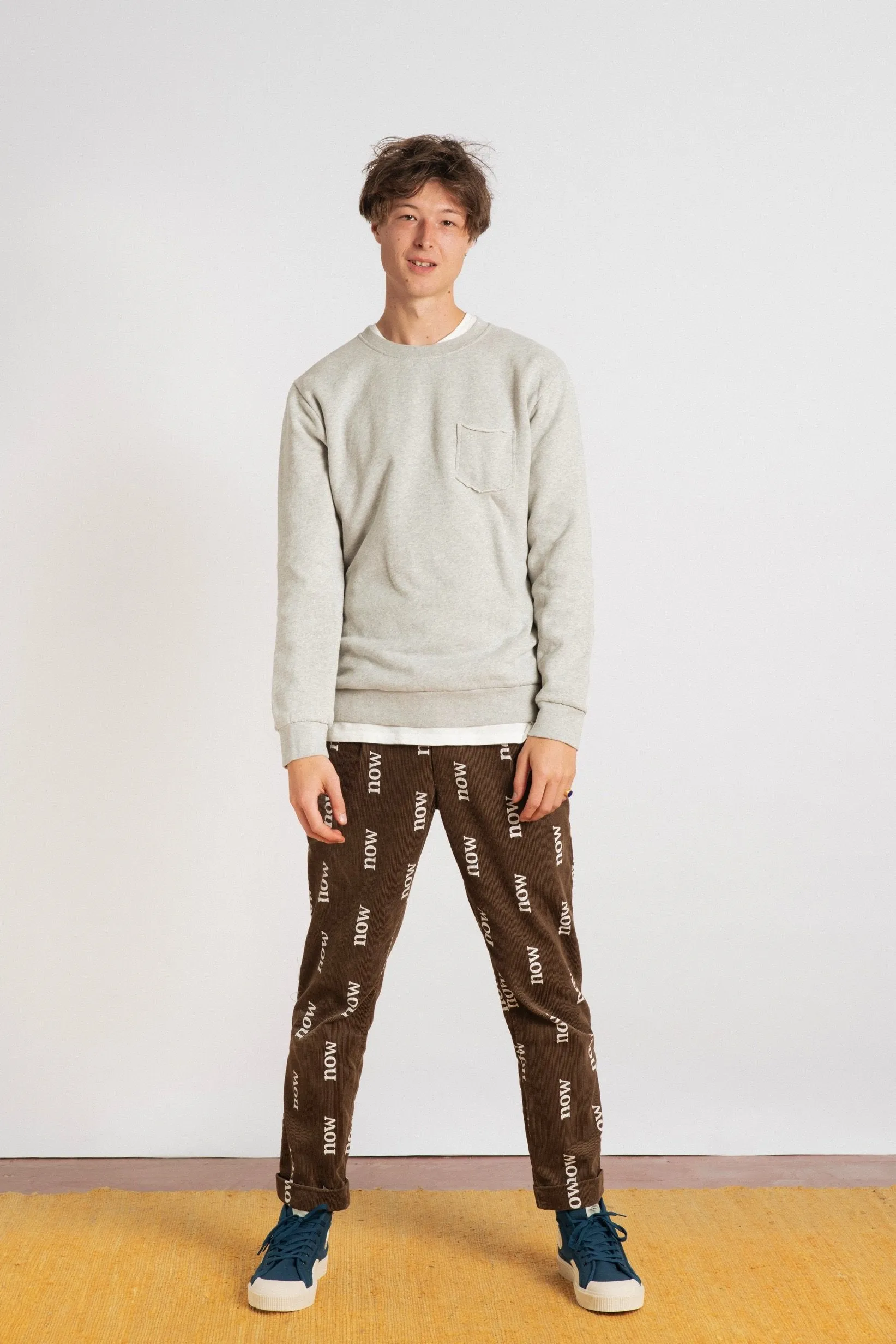 SPECIAL EDITION CORDUROY PANTS BROWN TABACCO
