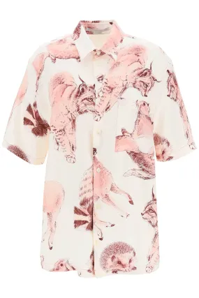 Stella mccartney 'fauna rewild' silk shirt