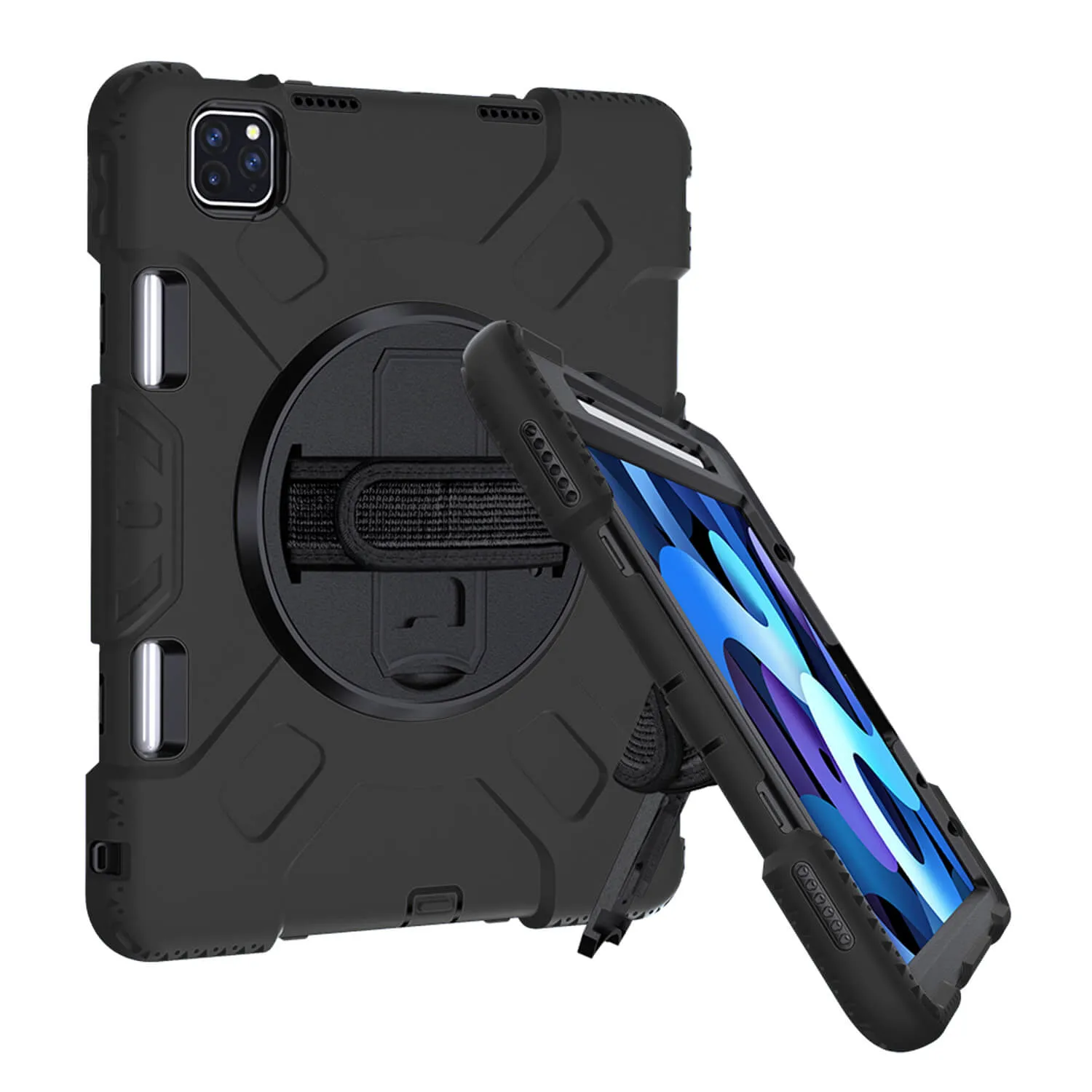 Tough On iPad Air 5 / Air 4 10.9" Case Rugged Protection Black