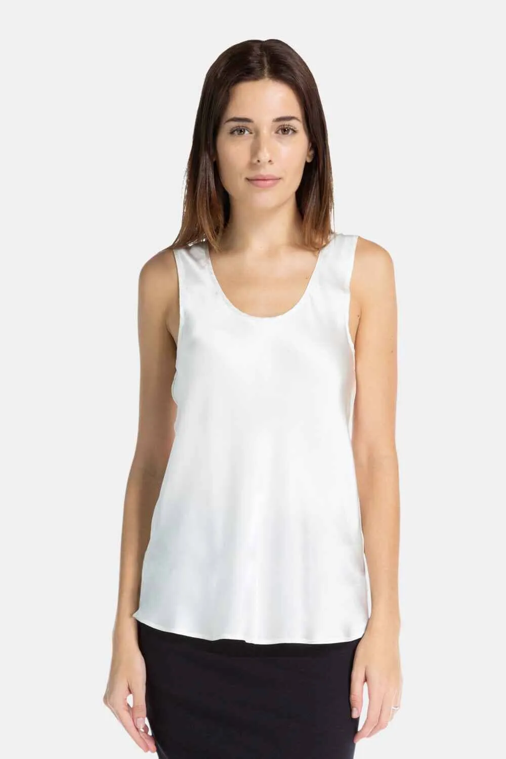 Women's 100% Pure Mulberry Silk Camisole - OUTLET - FINAL SALE