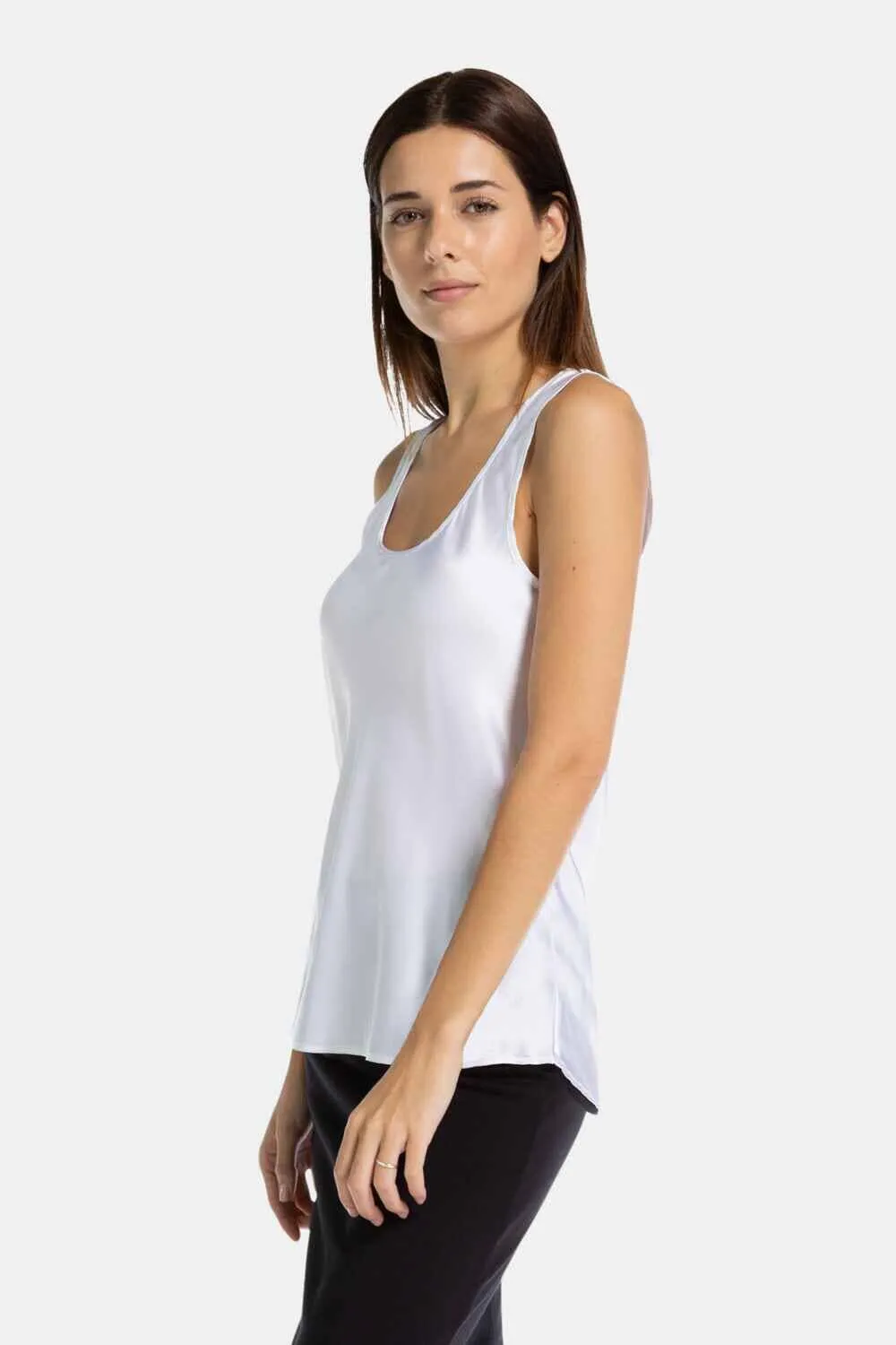 Women's 100% Pure Mulberry Silk Camisole - OUTLET - FINAL SALE