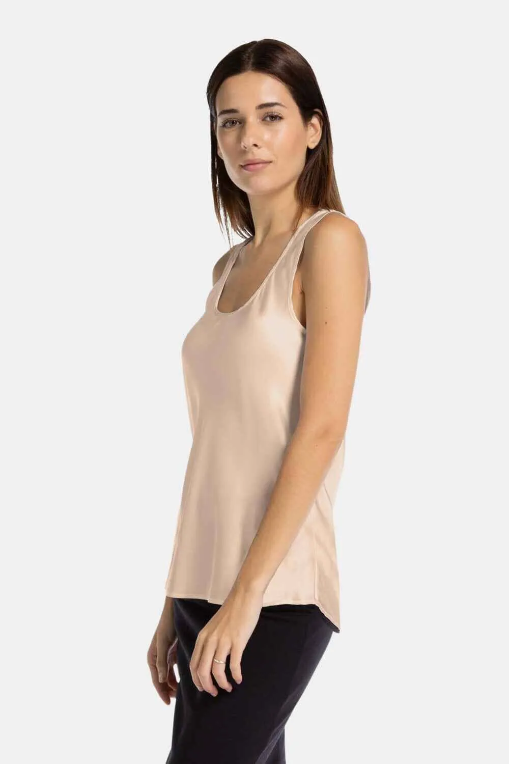 Women's 100% Pure Mulberry Silk Camisole - OUTLET - FINAL SALE