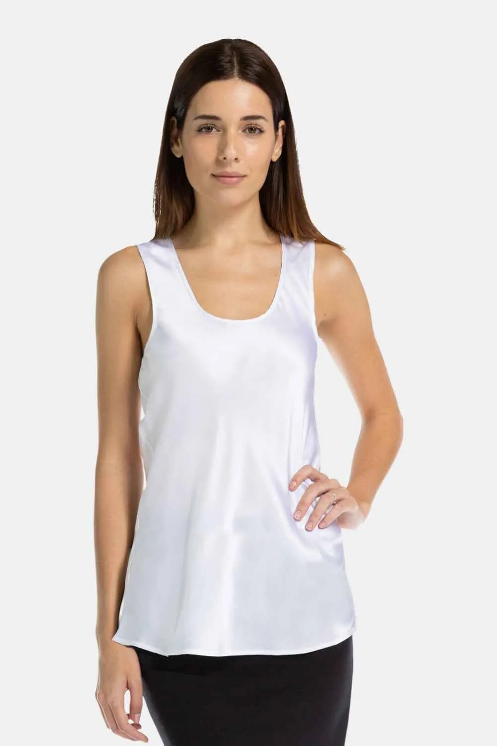 Women's 100% Pure Mulberry Silk Camisole - OUTLET - FINAL SALE