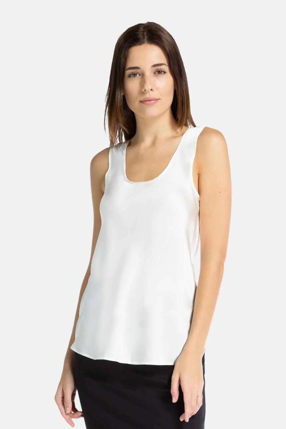 Women's 100% Pure Mulberry Silk Camisole - OUTLET - FINAL SALE