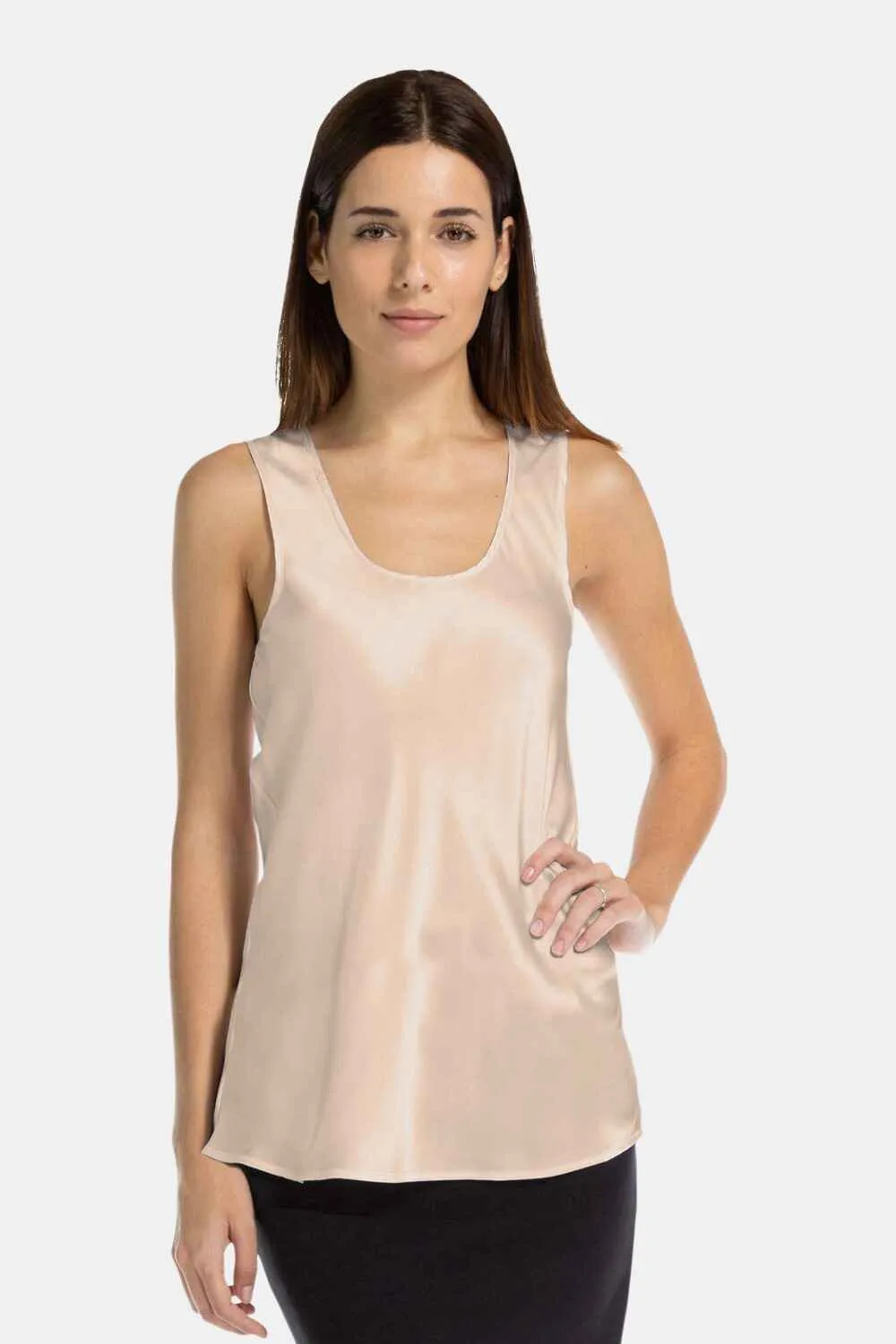 Women's 100% Pure Mulberry Silk Camisole - OUTLET - FINAL SALE