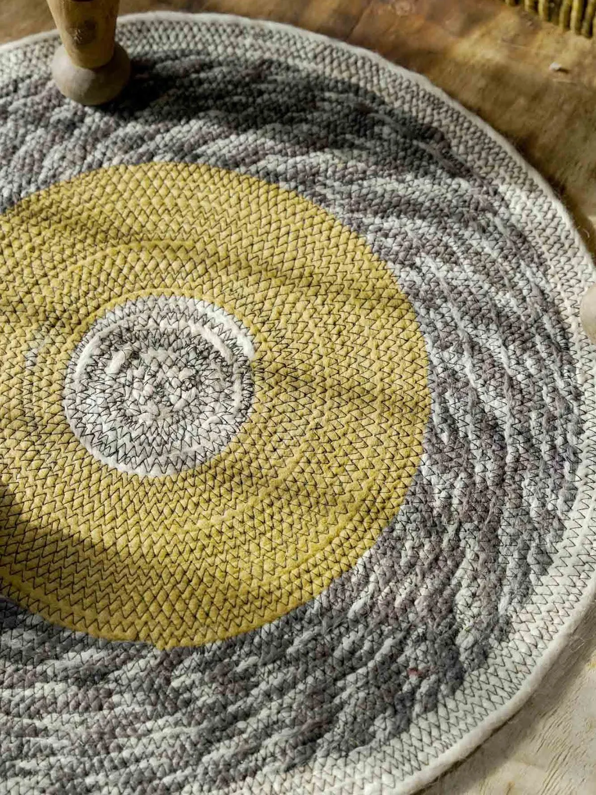 Woolen Magic Braided Doormat