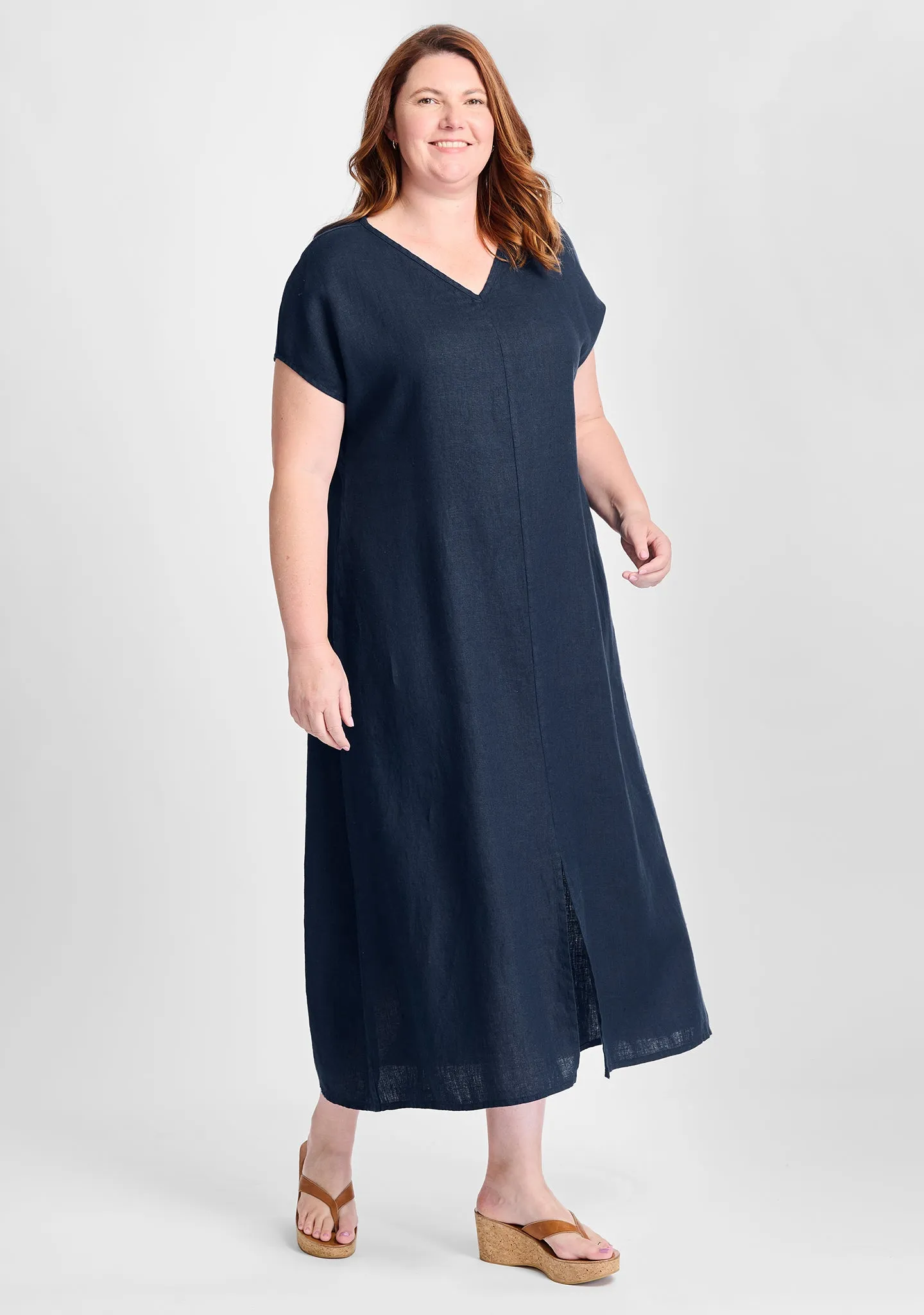 Yara Dress - Linen Maxi Dress