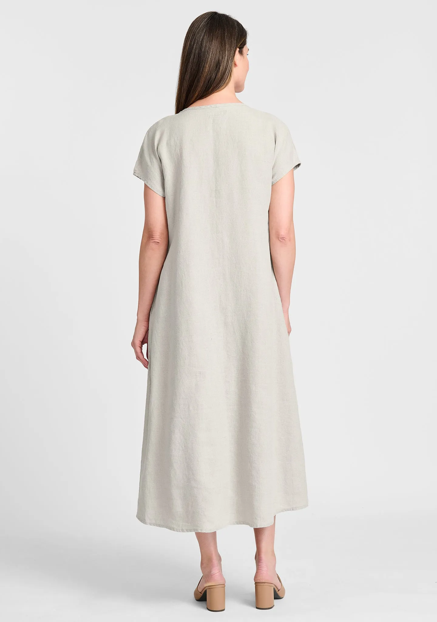 Yara Dress - Linen Maxi Dress