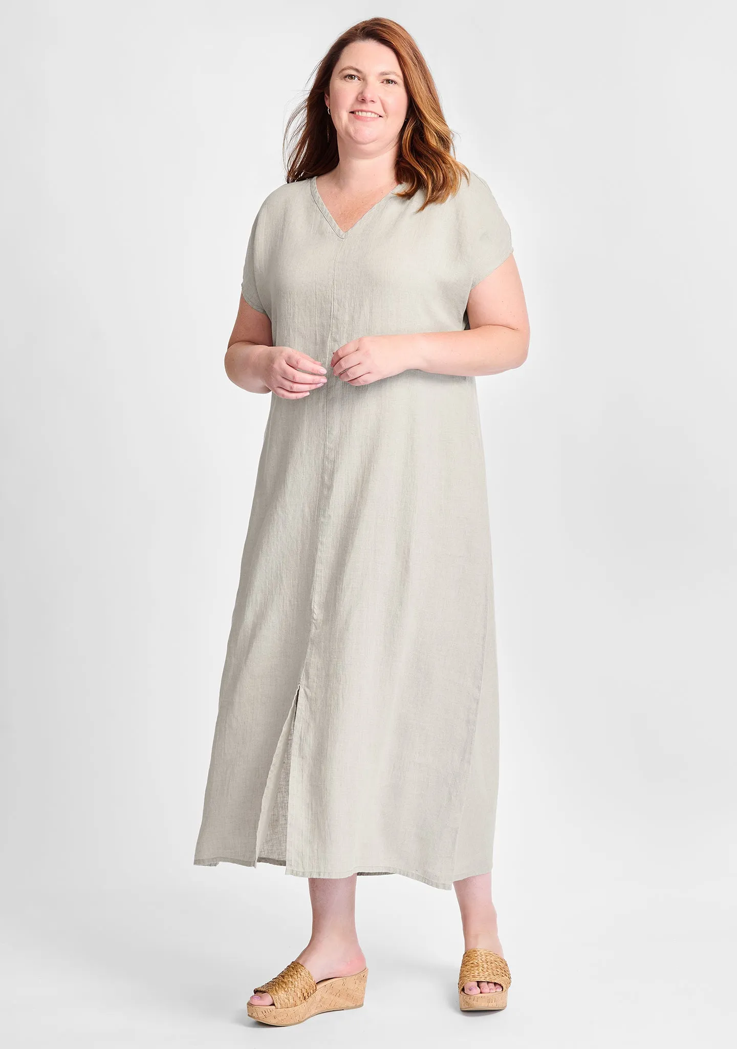 Yara Dress - Linen Maxi Dress